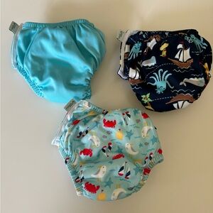 GreenSprouts Baby Swim Diapers - Set of 3 - 3-6 months